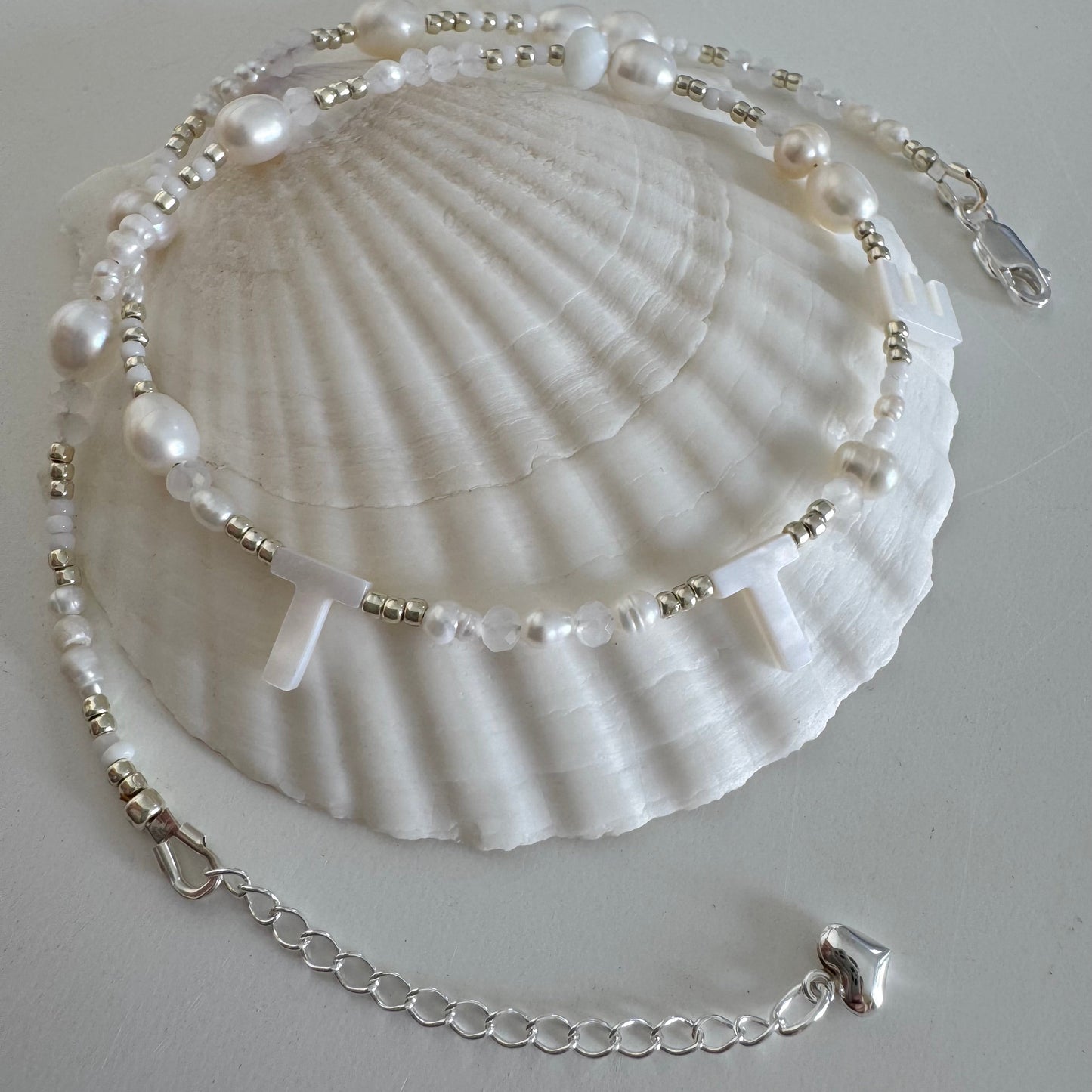 Golden Pearl Necklace