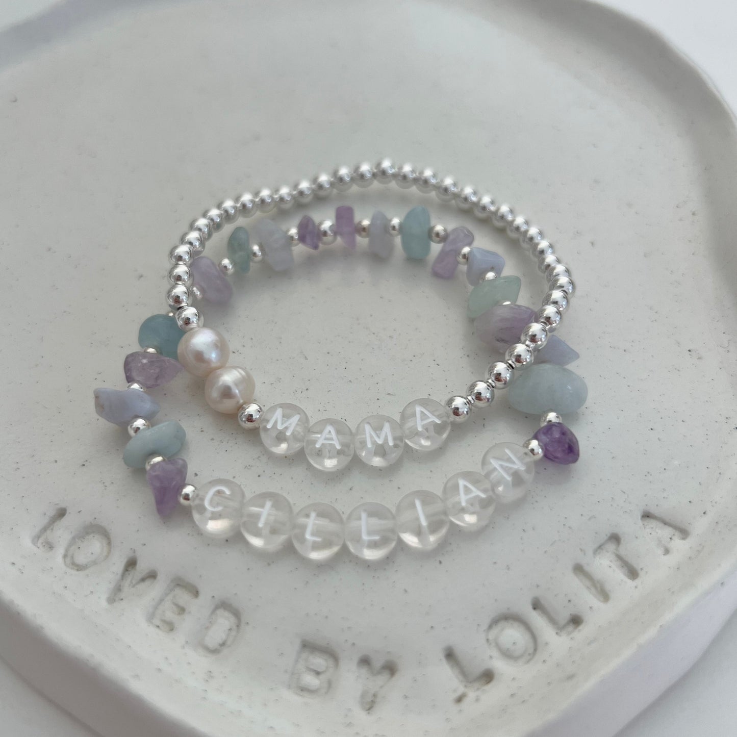 Precious Stones Personalised Bracelet