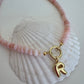 Holiday Charm Necklace ~ Pink Opal