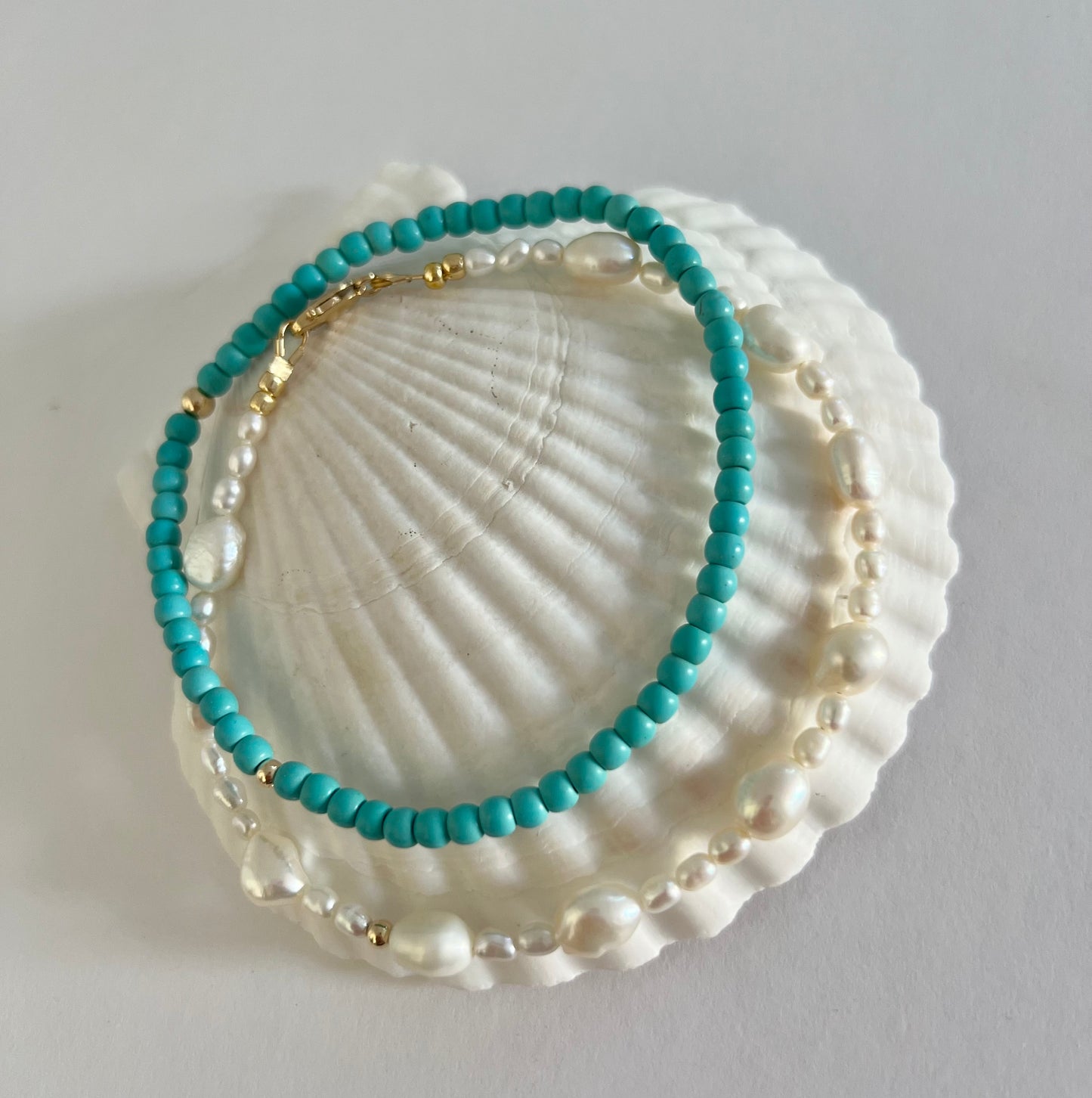 Baroque Pearl Anklet