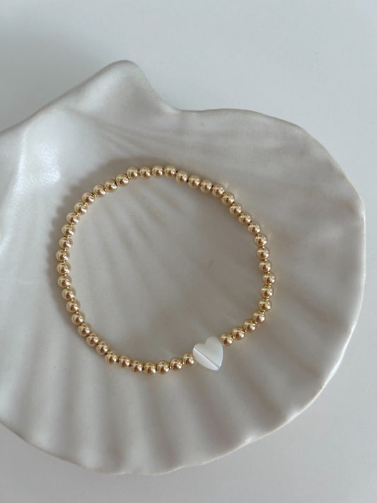 Goldie Heart Bracelet