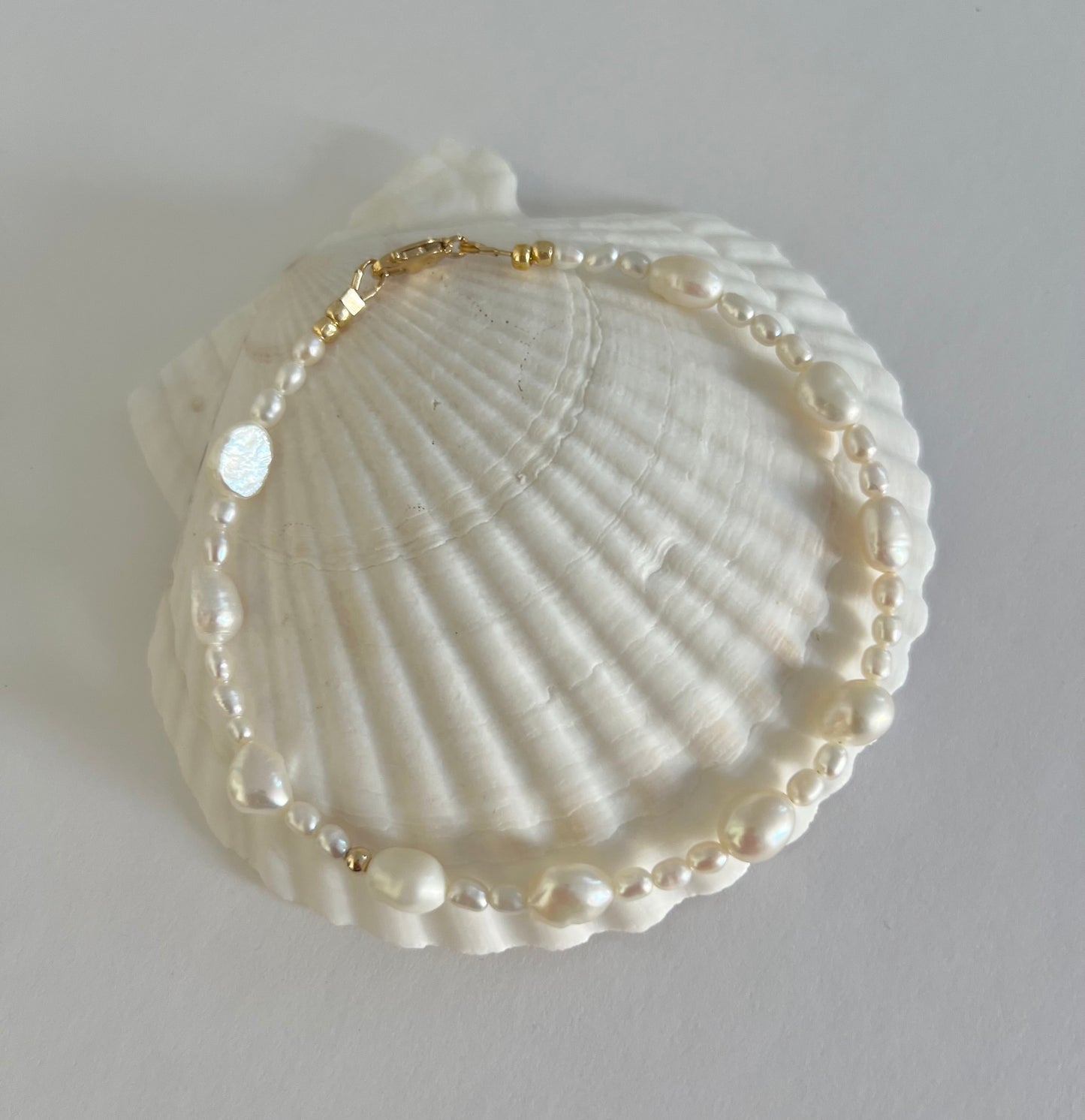 Baroque Pearl Anklet