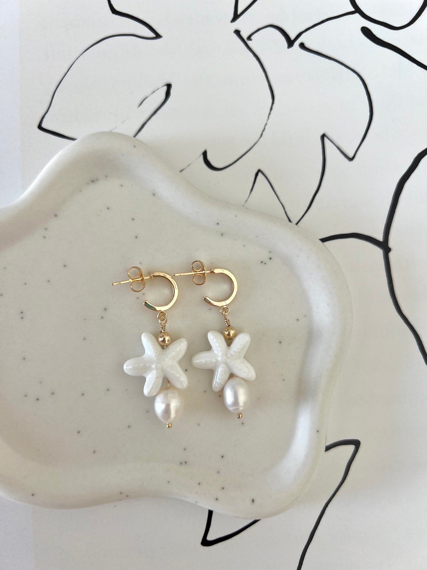 Starfish Earrings