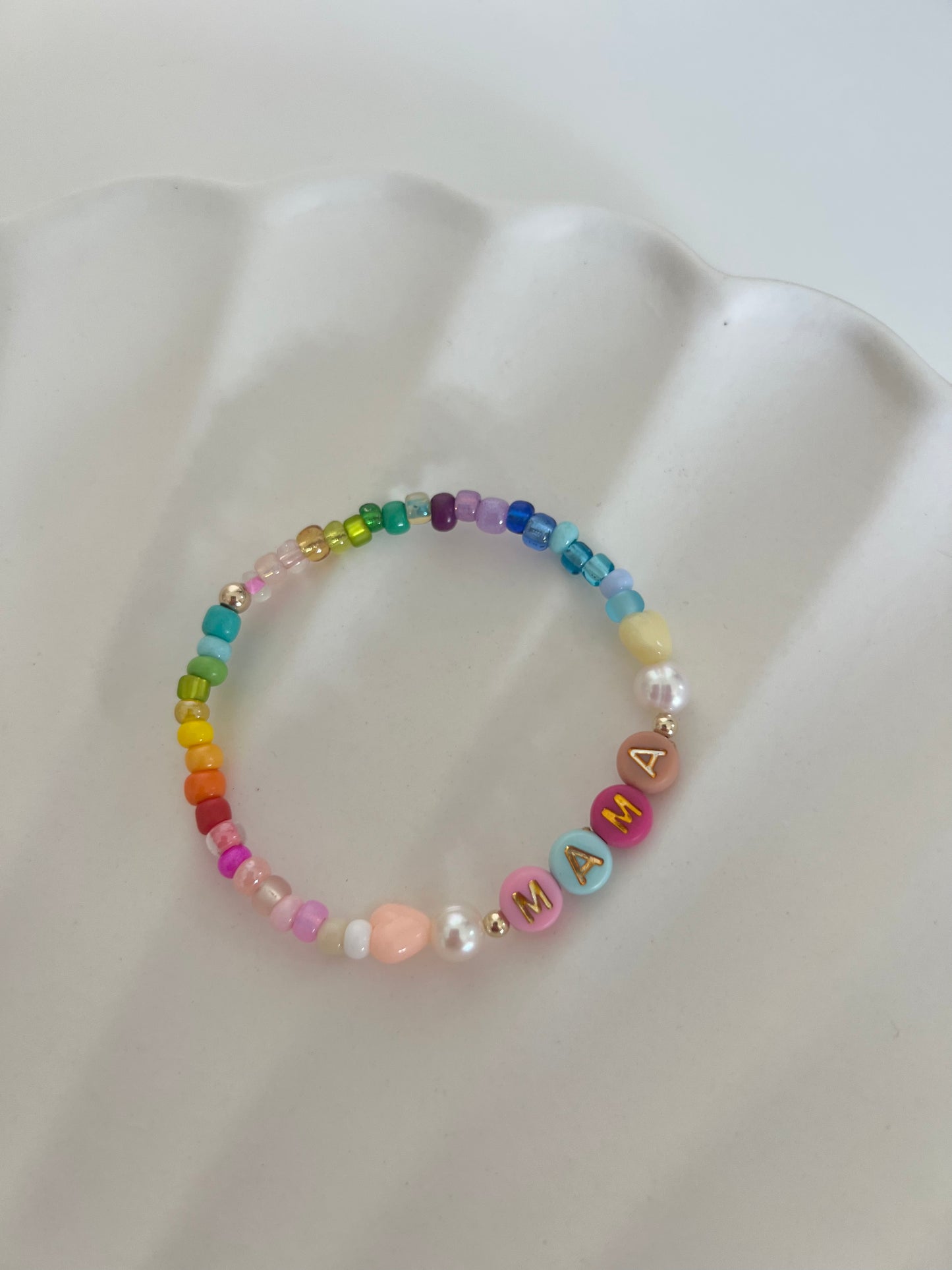 Rainbow Pearl Bracelet