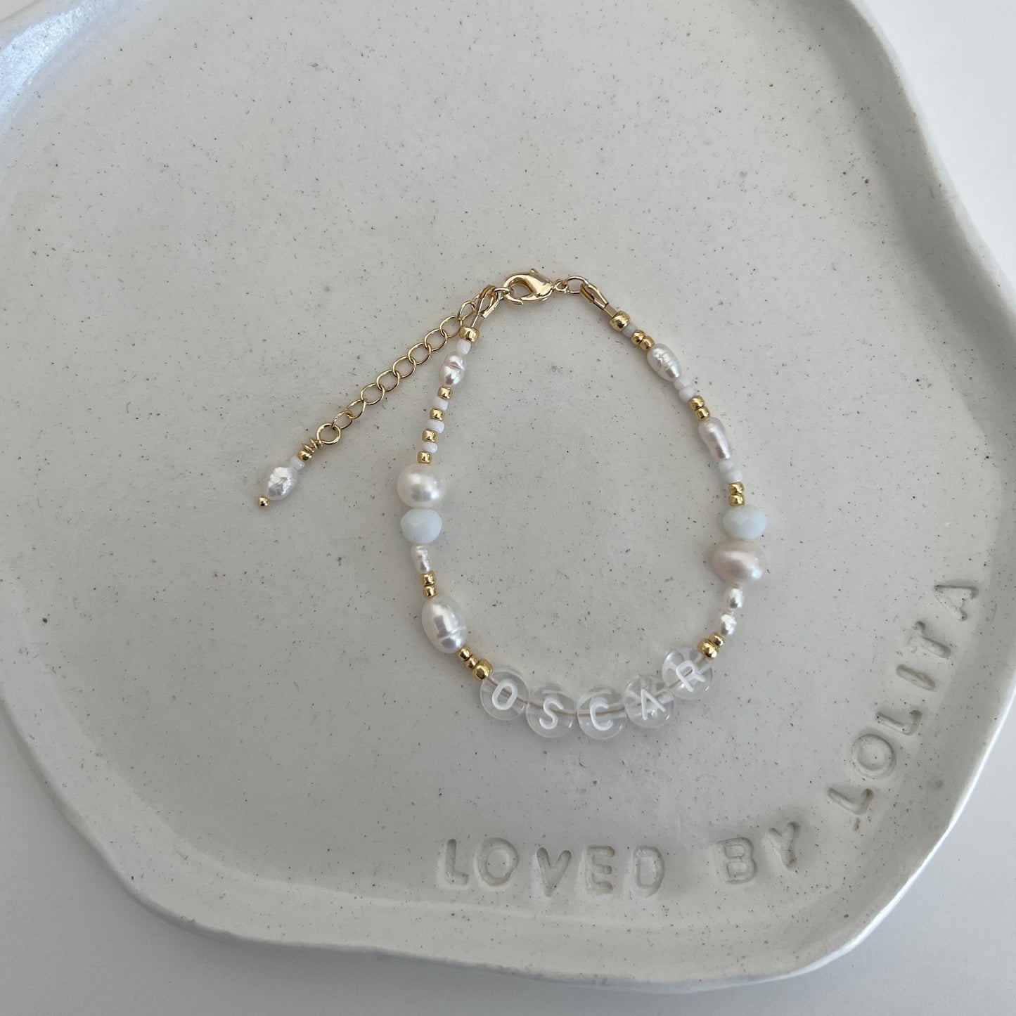 Golden Pearl Bracelet