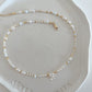 Golden Pearl Necklace